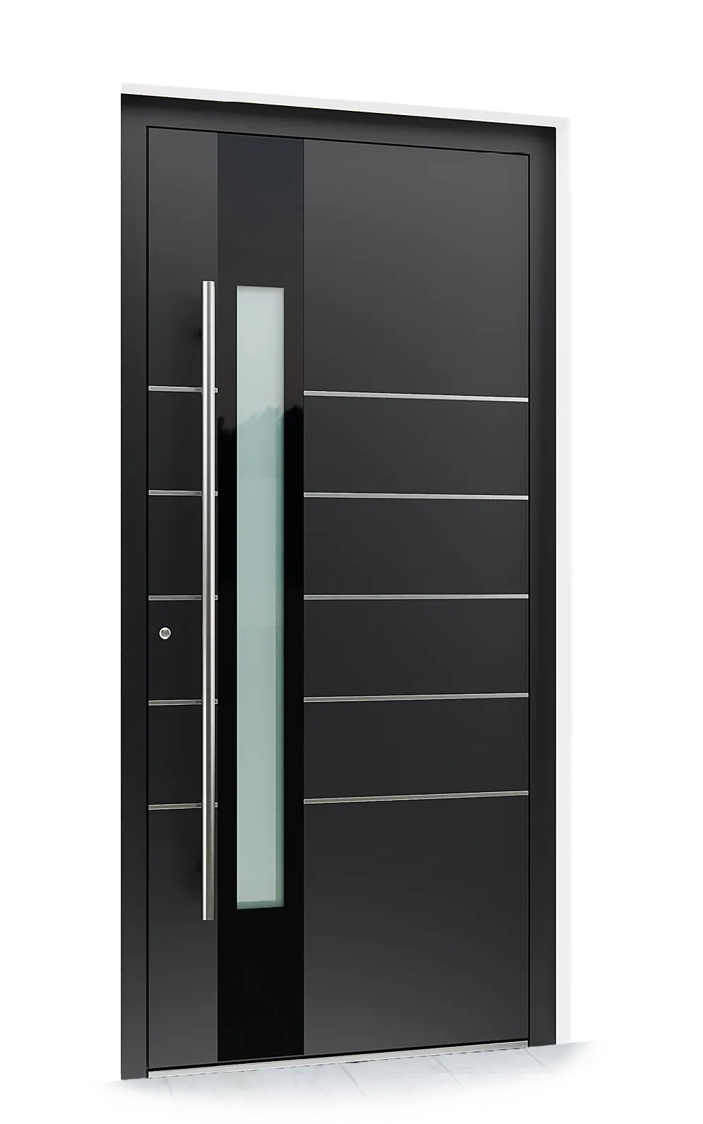 Ușă exterior aluminiu L732 — Aluminiu