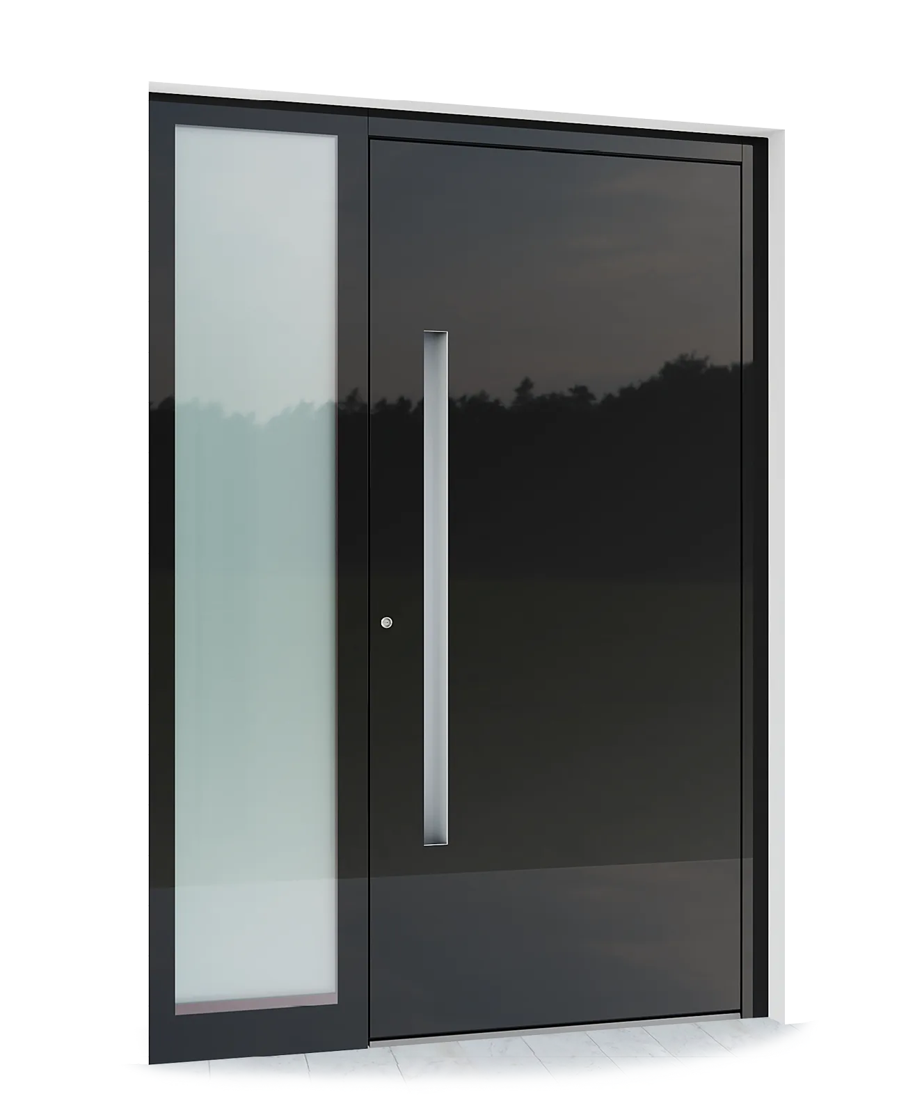 Aluminium exterior door L734 — Aluminium
