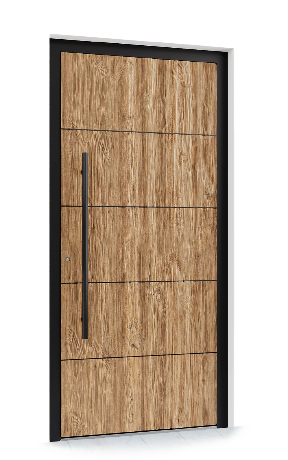 Ușă exterior aluminiu L740 — Aluminiu