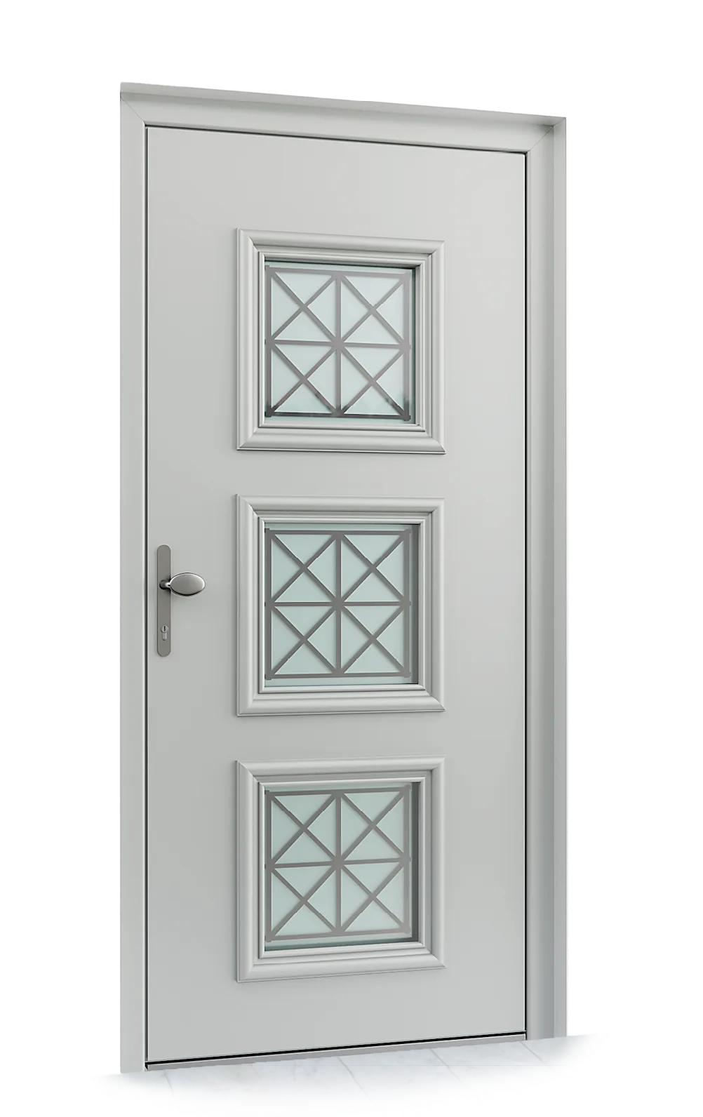 Ușă exterior aluminiu L951 — Aluminiu