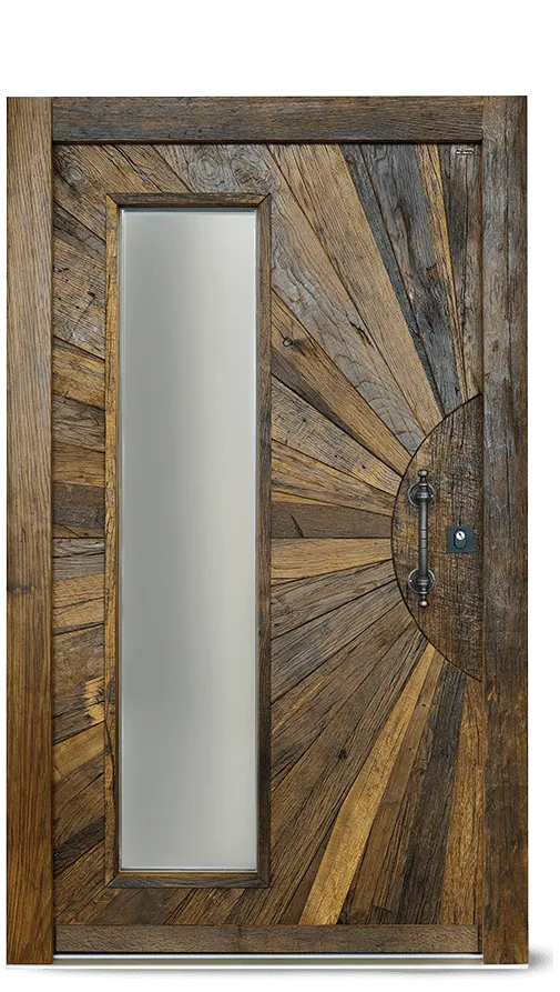 Ușă de exterior Almkogel — Lemn