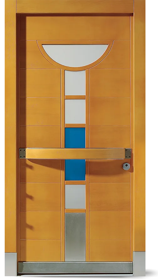 Ușă de exterior Akkord — Lemn 2