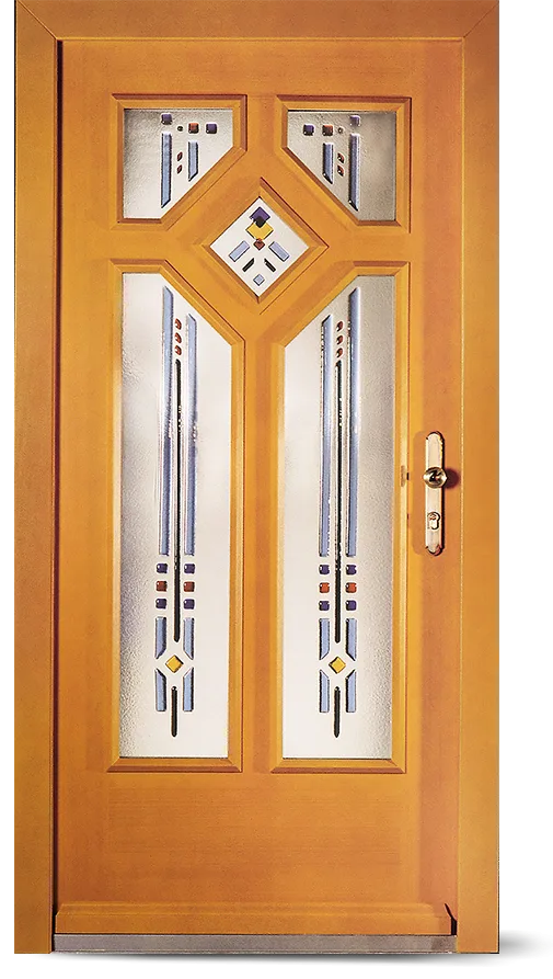 Ușă de exterior Obsidian — Lemn