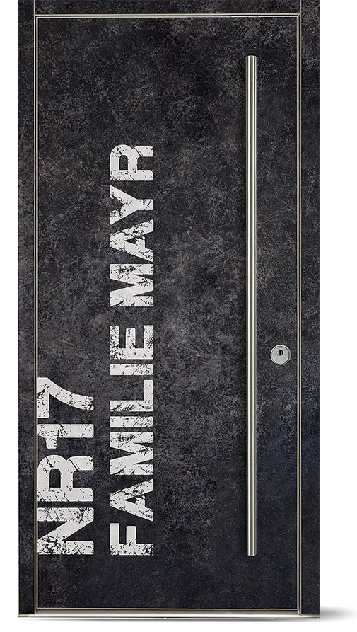 Ușă de exterior Aragonit — Lemn