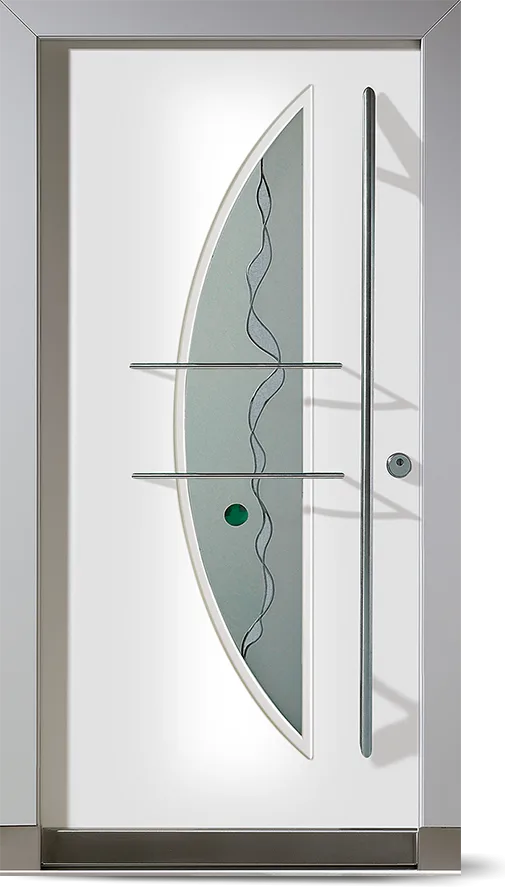 Ușă de exterior Swing — Lemn