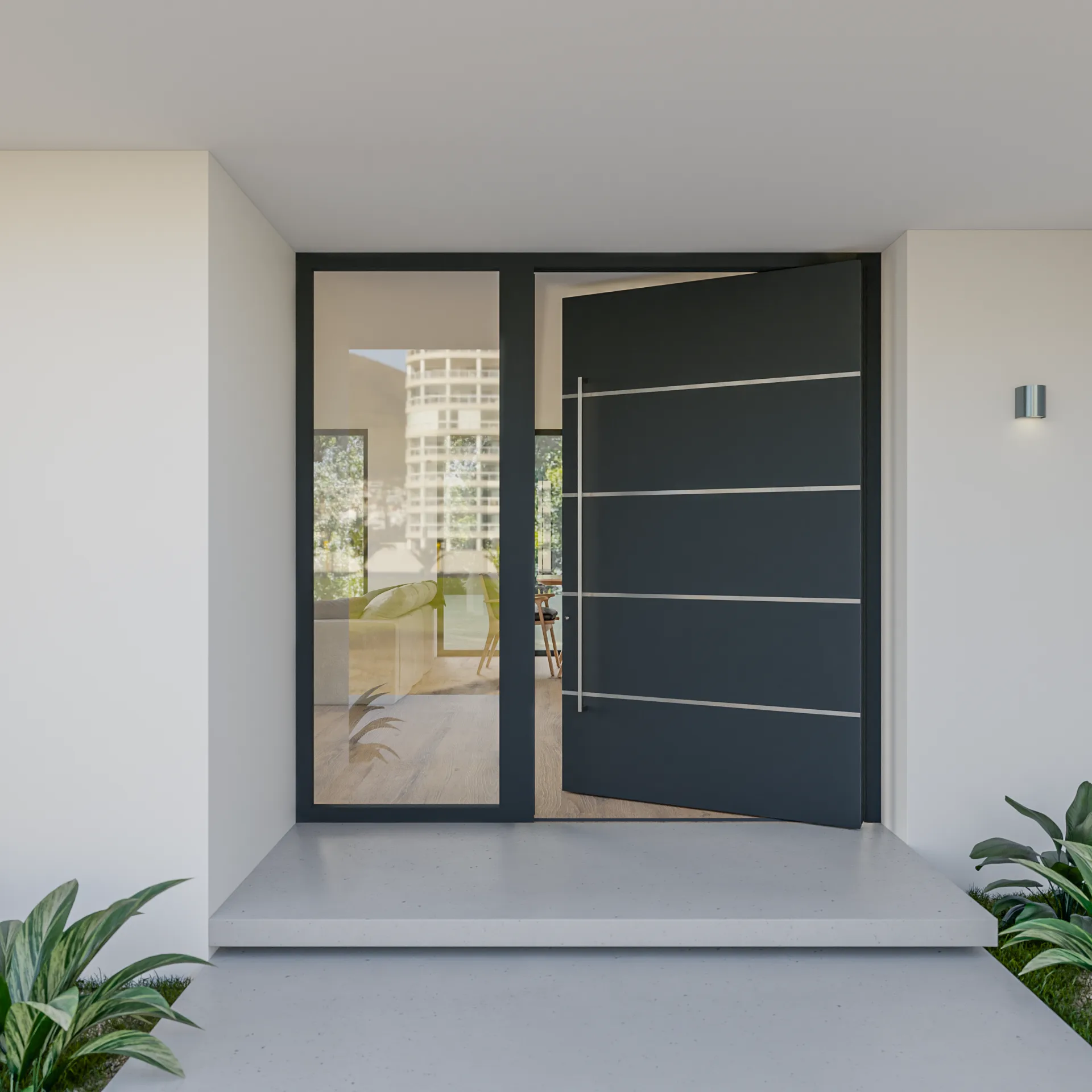 Ușă pivotantă PV1600