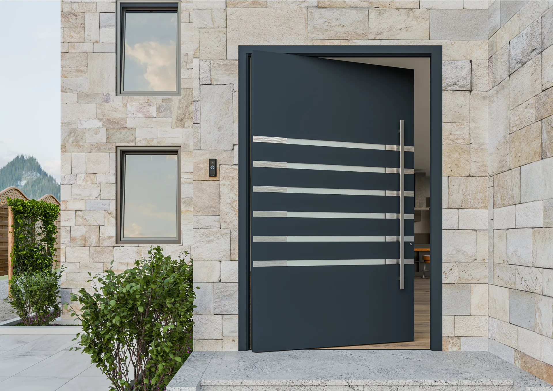 Ușă pivotantă PV1800