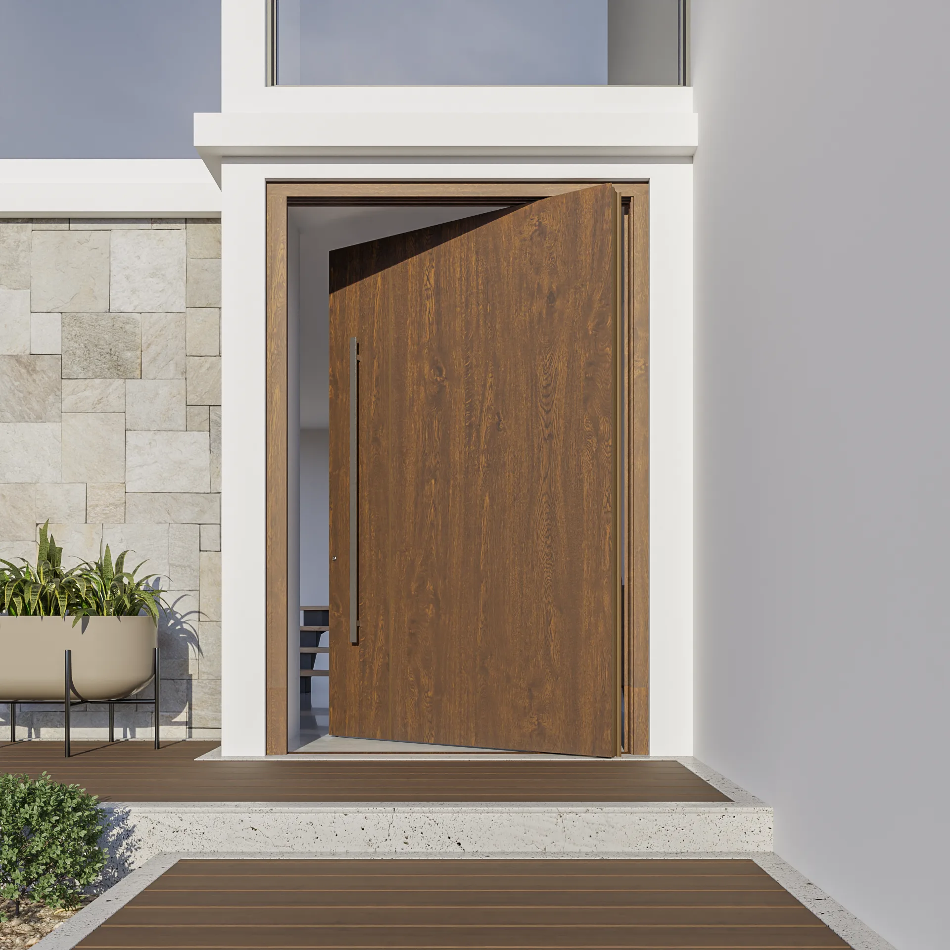 Ușă pivotantă PV2000-2 — Pivotante