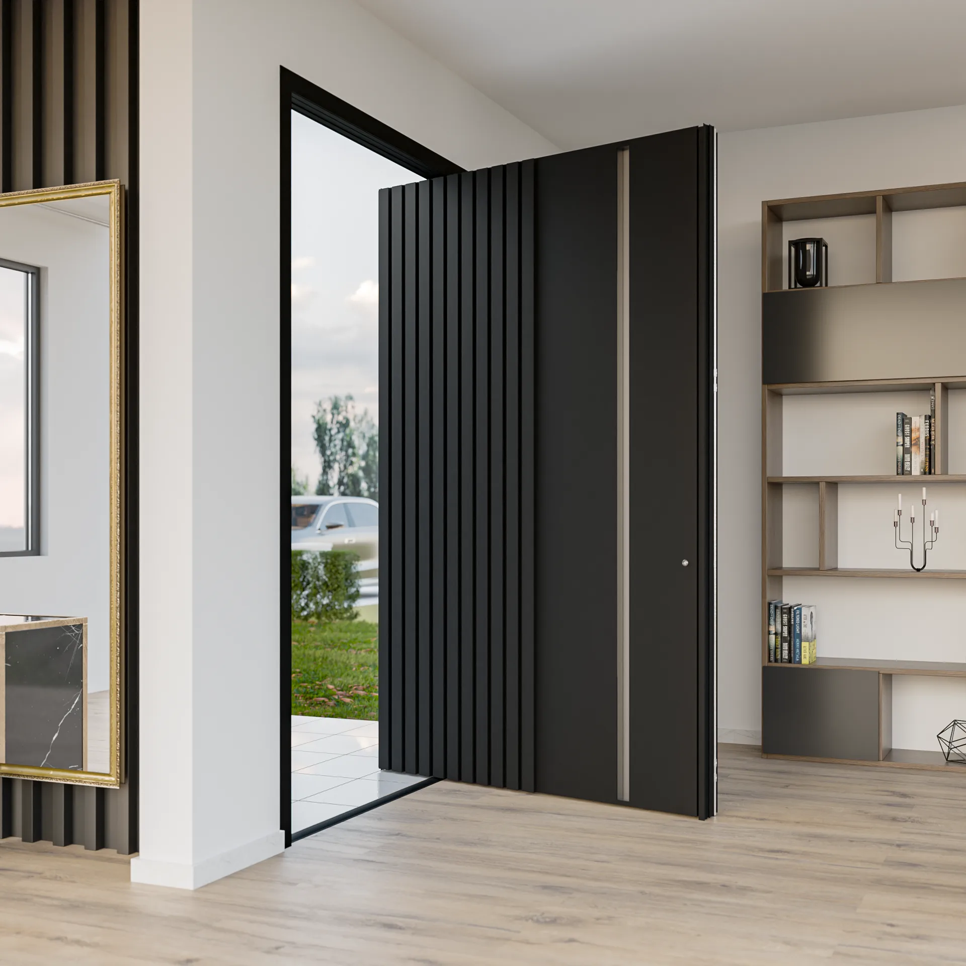 Ușă pivotantă PV2100-2 — Pivotante