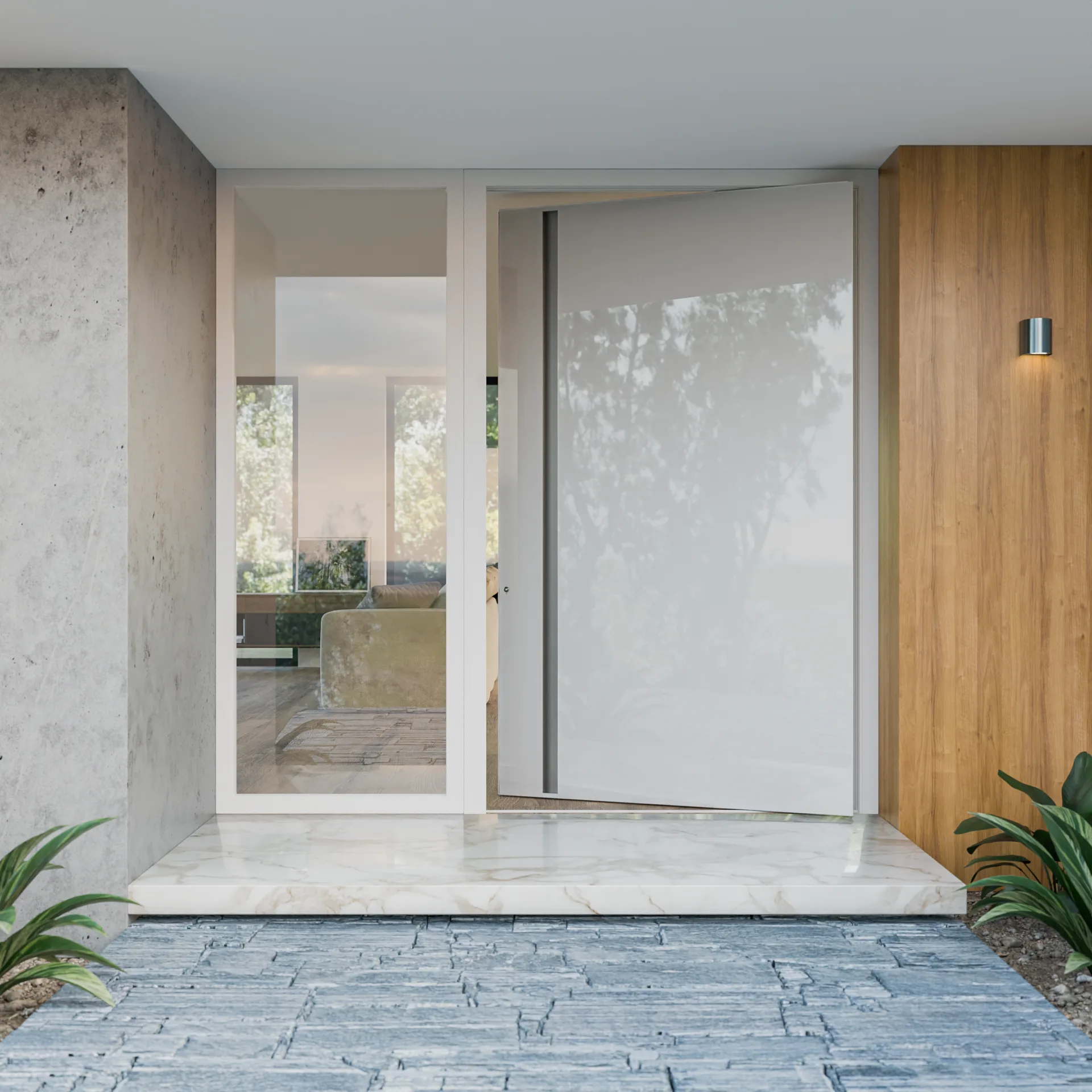 Ușă pivotantă PV2300 — Pivotante