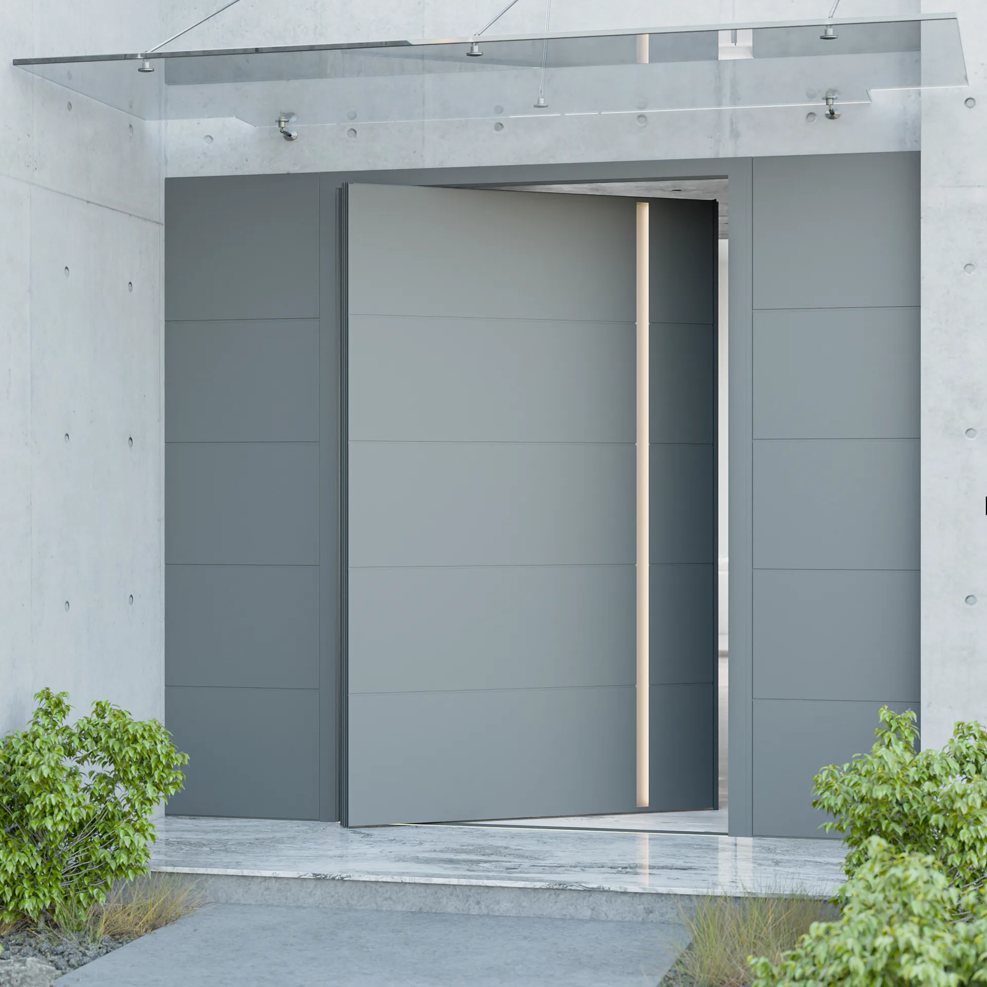 Ușă pivotantă PV2400 — Pivotante