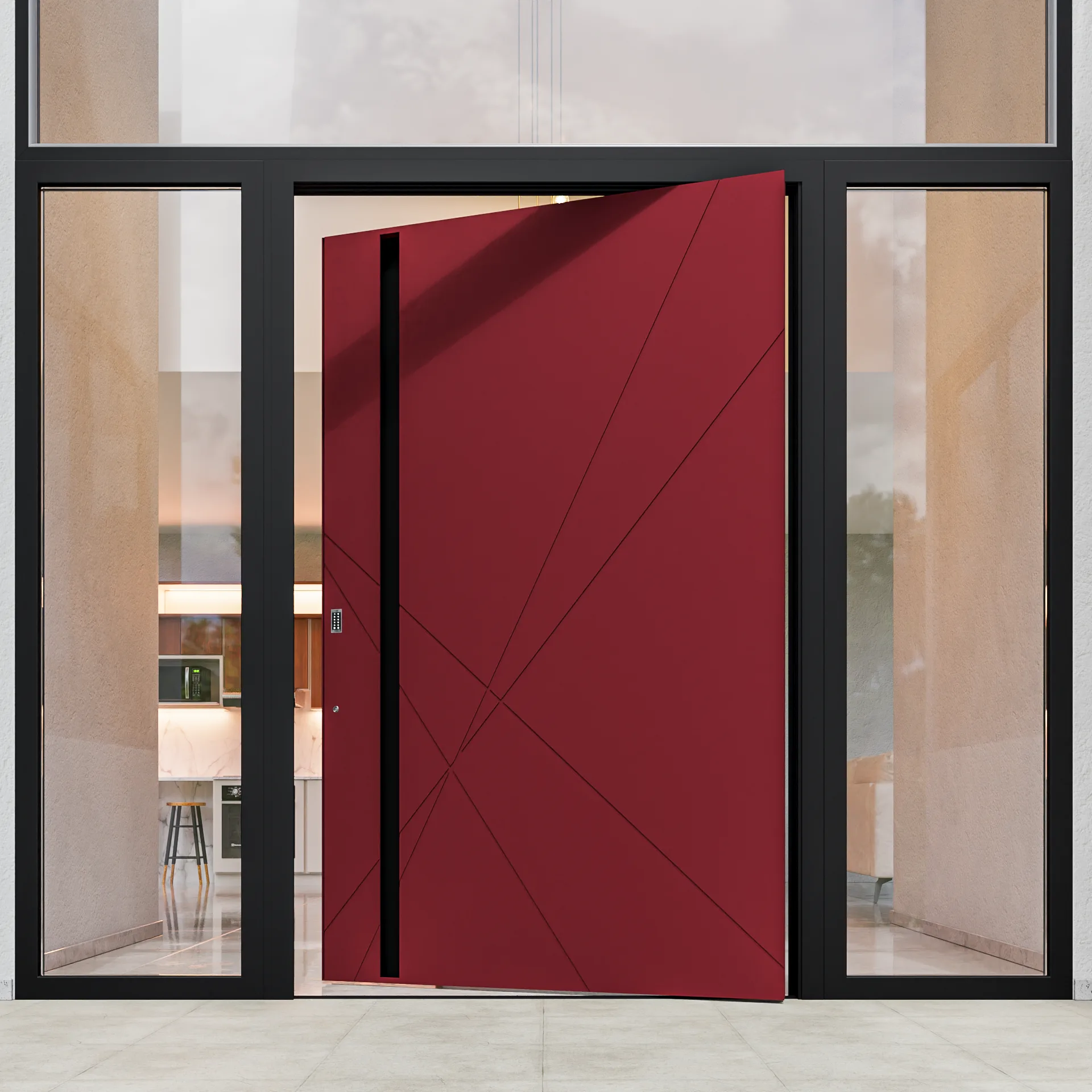 Ușă pivotantă PV2900 — Pivotante