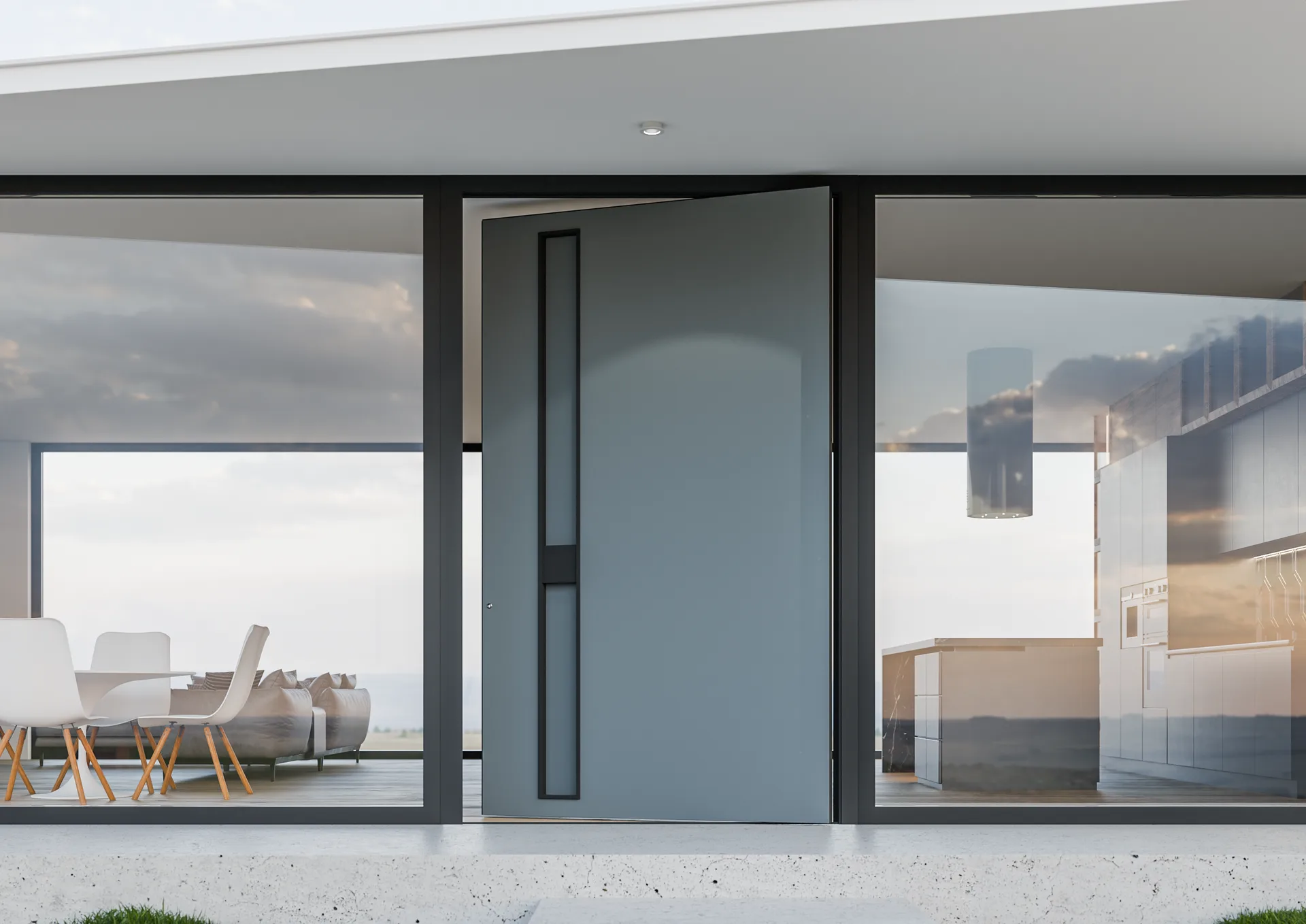 Ușă pivotantă PV4700-1 — Pivotante