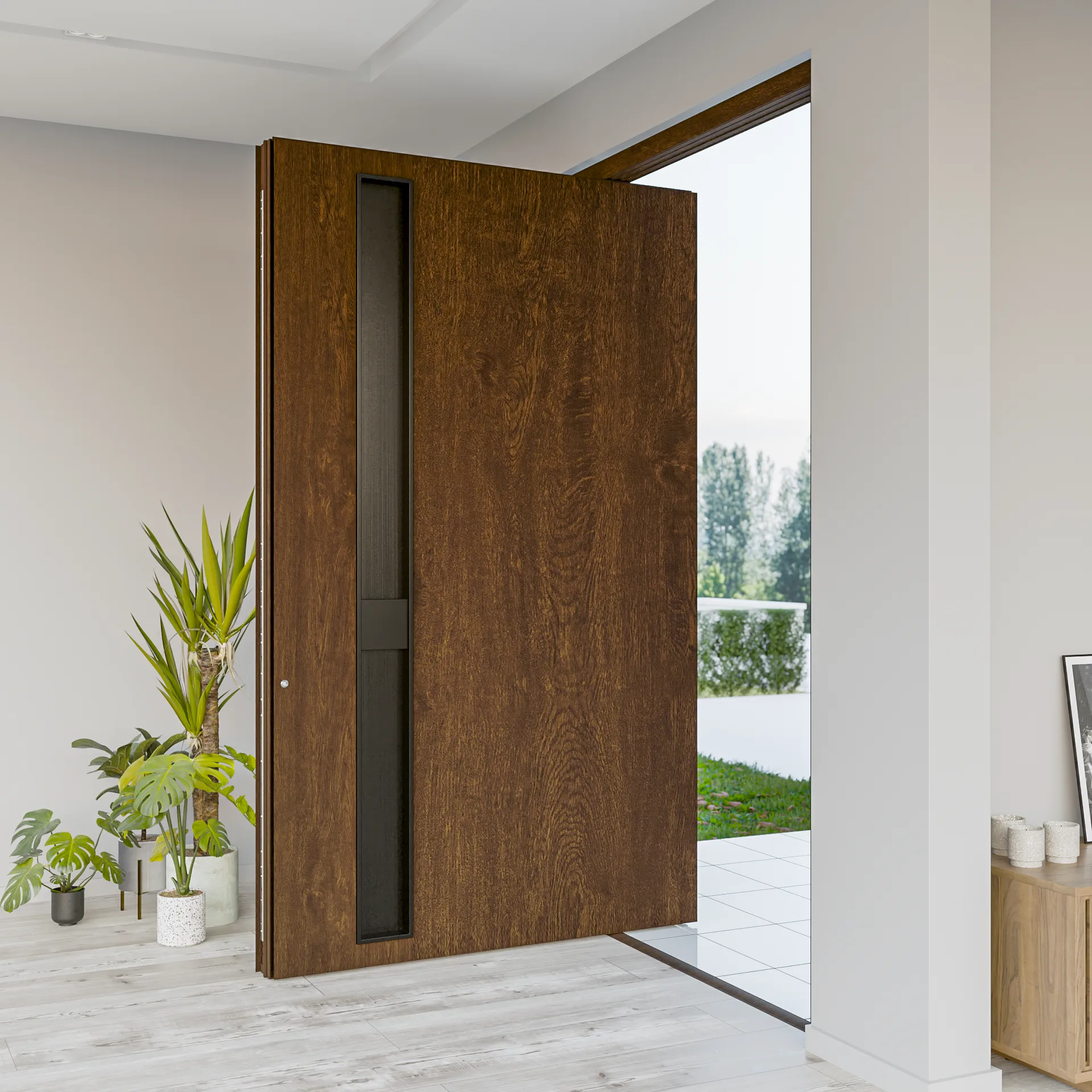 Ușă pivotantă PV4700-2 — Pivotante