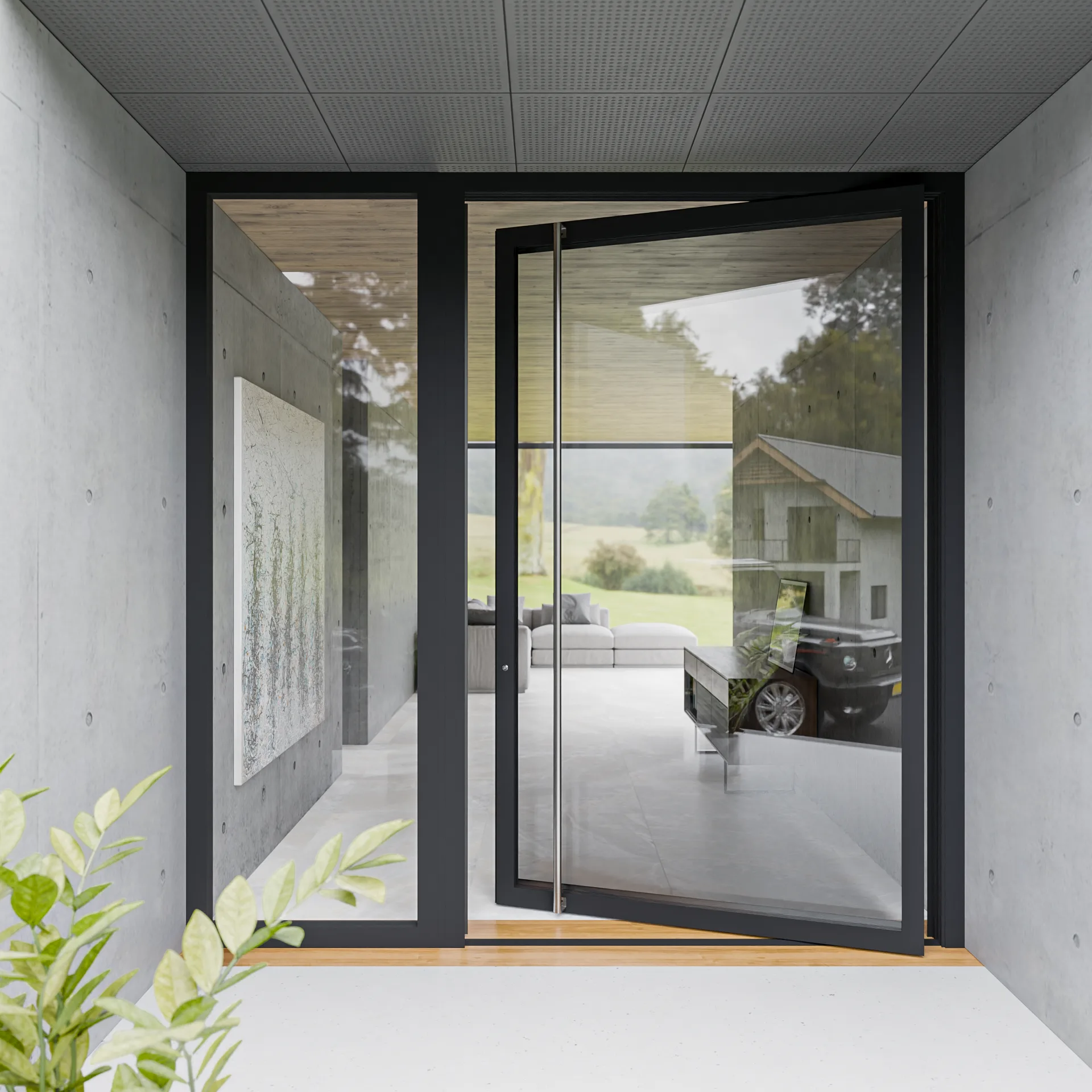 Pivot door PV5000 — Pivot