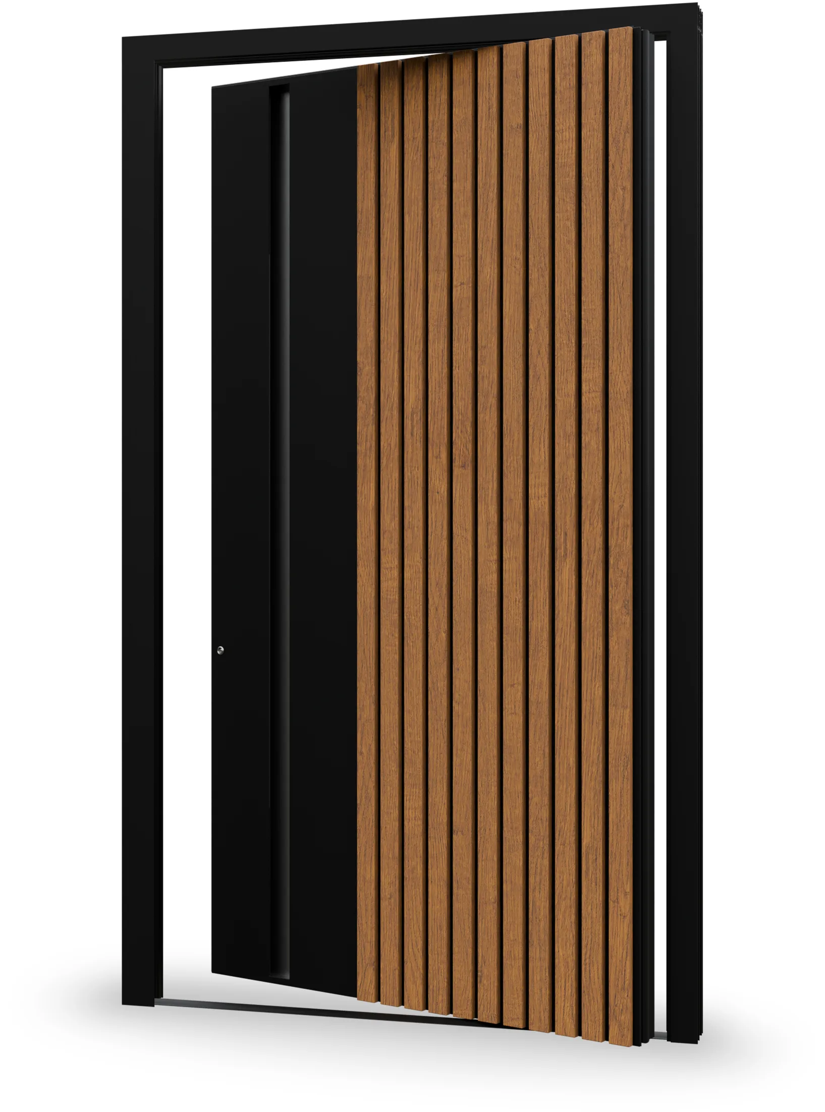 Ușă pivotantă Thiral PV2100-2 — silhouette