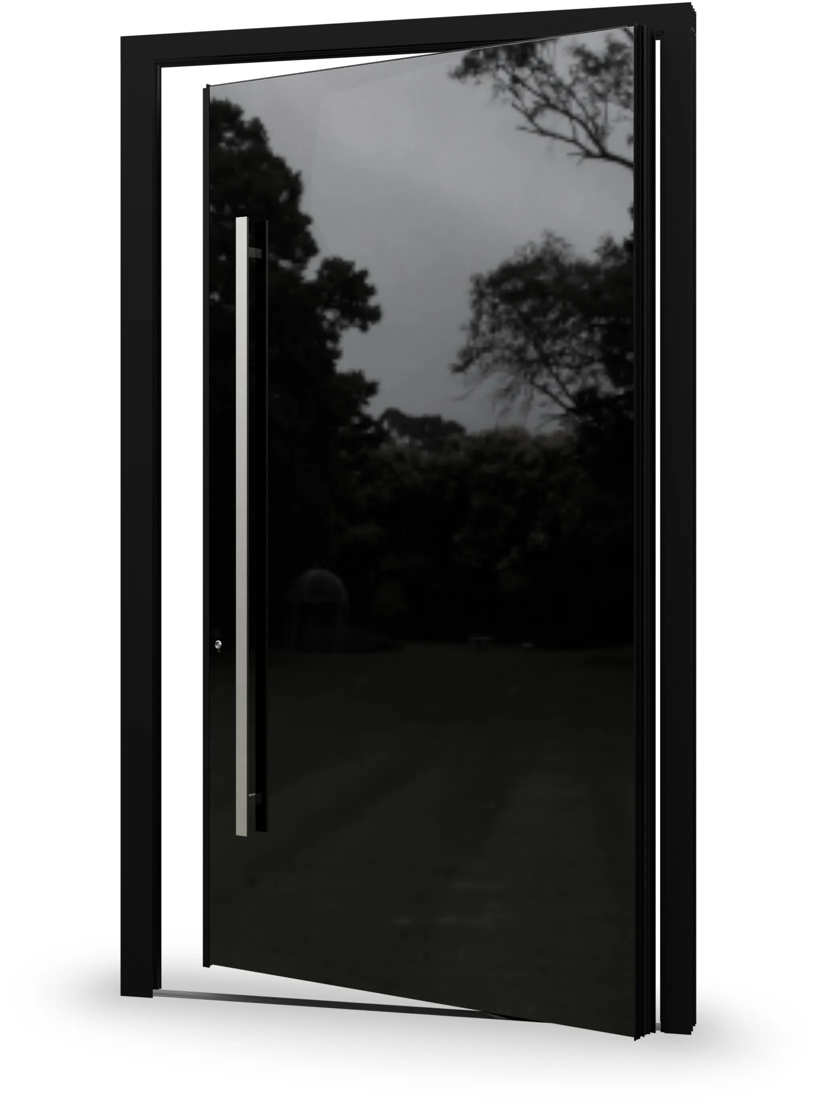 Ușă pivotantă Thiral PV2200 — silhouette
