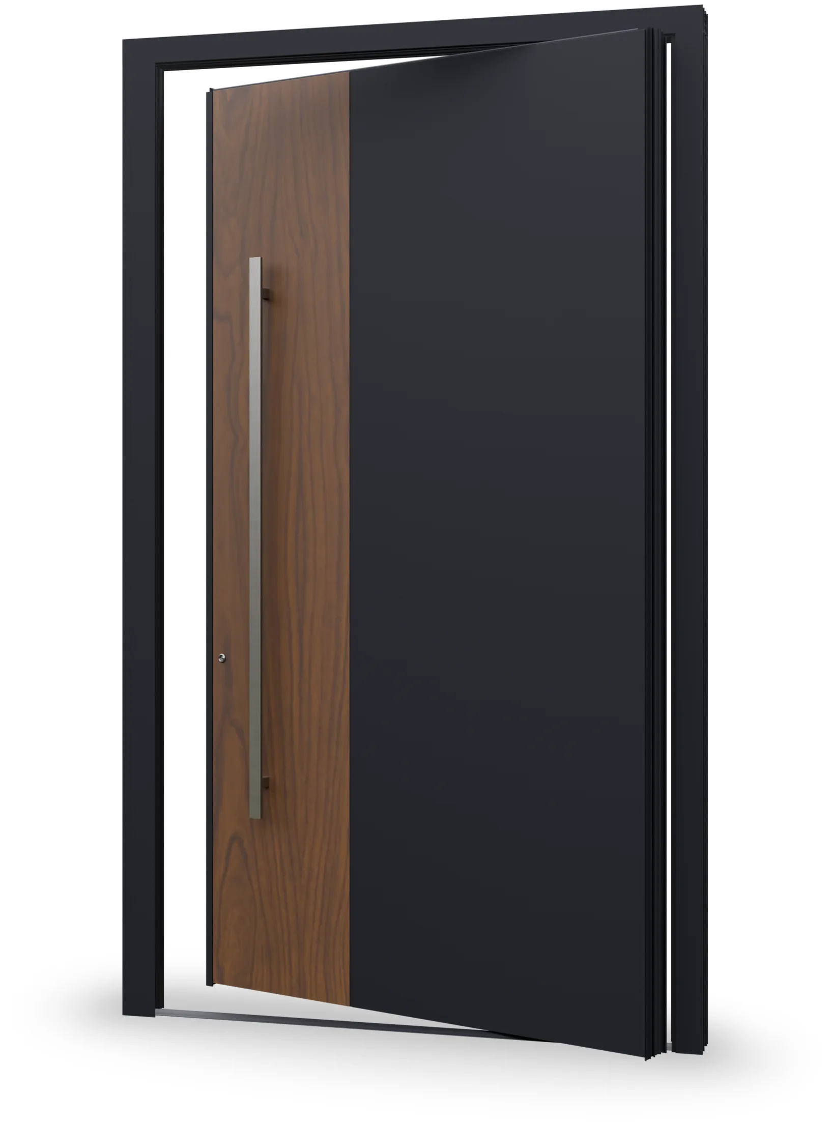 Ușă pivotantă Thiral PV3600 — silhouette