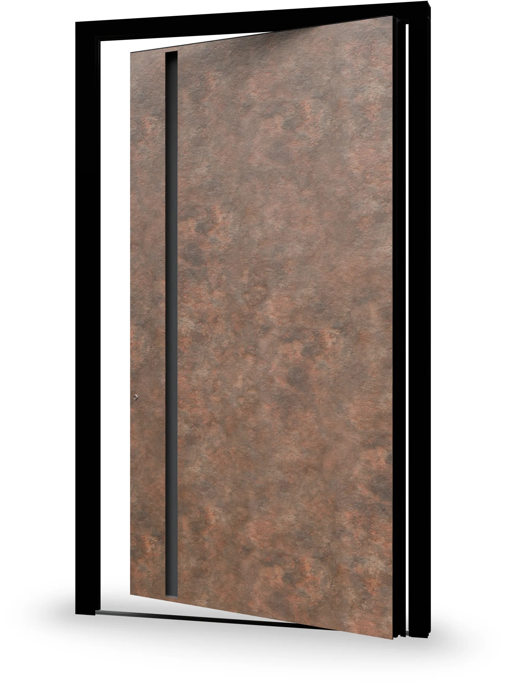 Ușă pivotantă Thiral PV4100 — silhouette