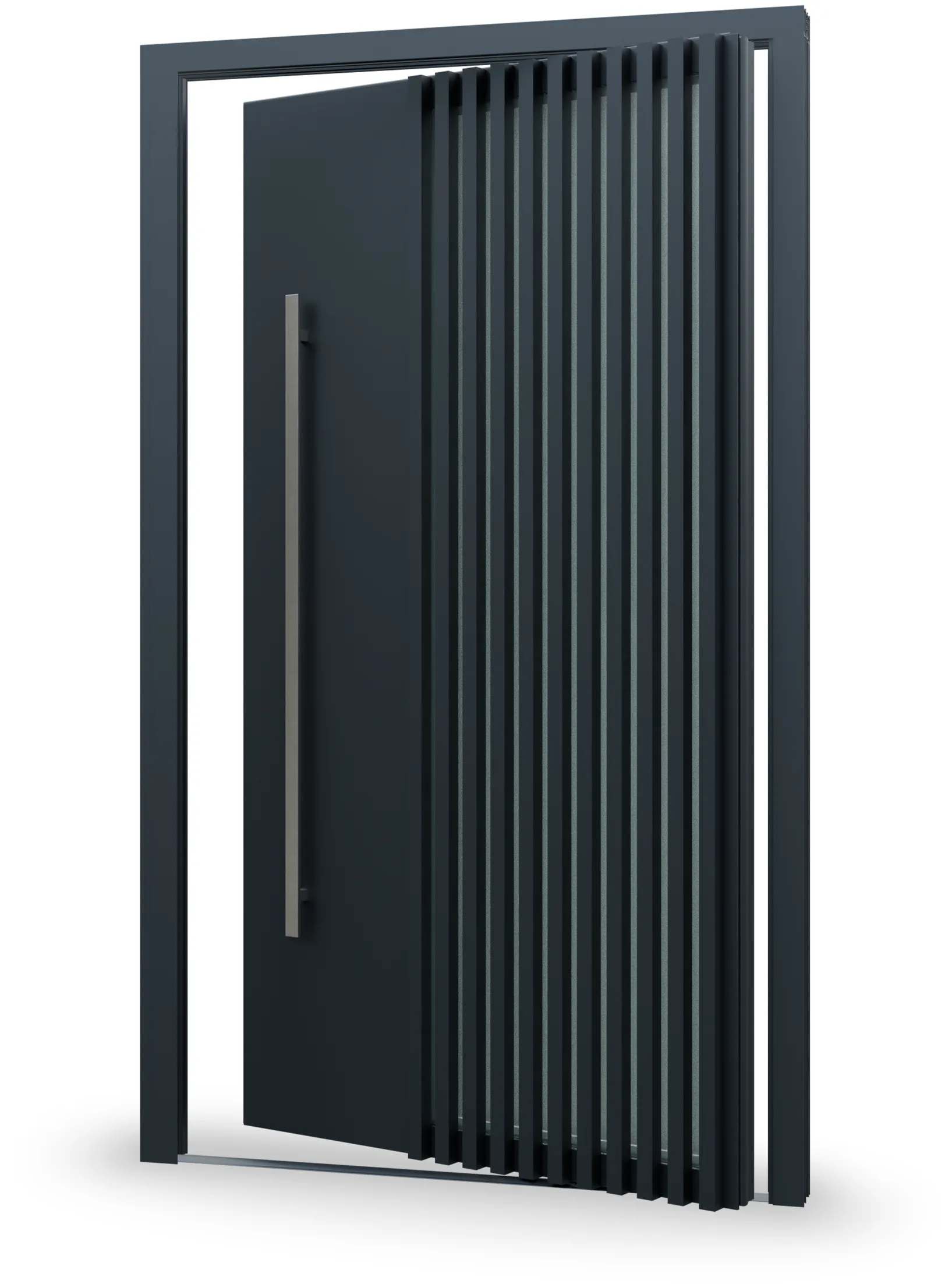 Ușă pivotantă Thiral PV5500 — silhouette