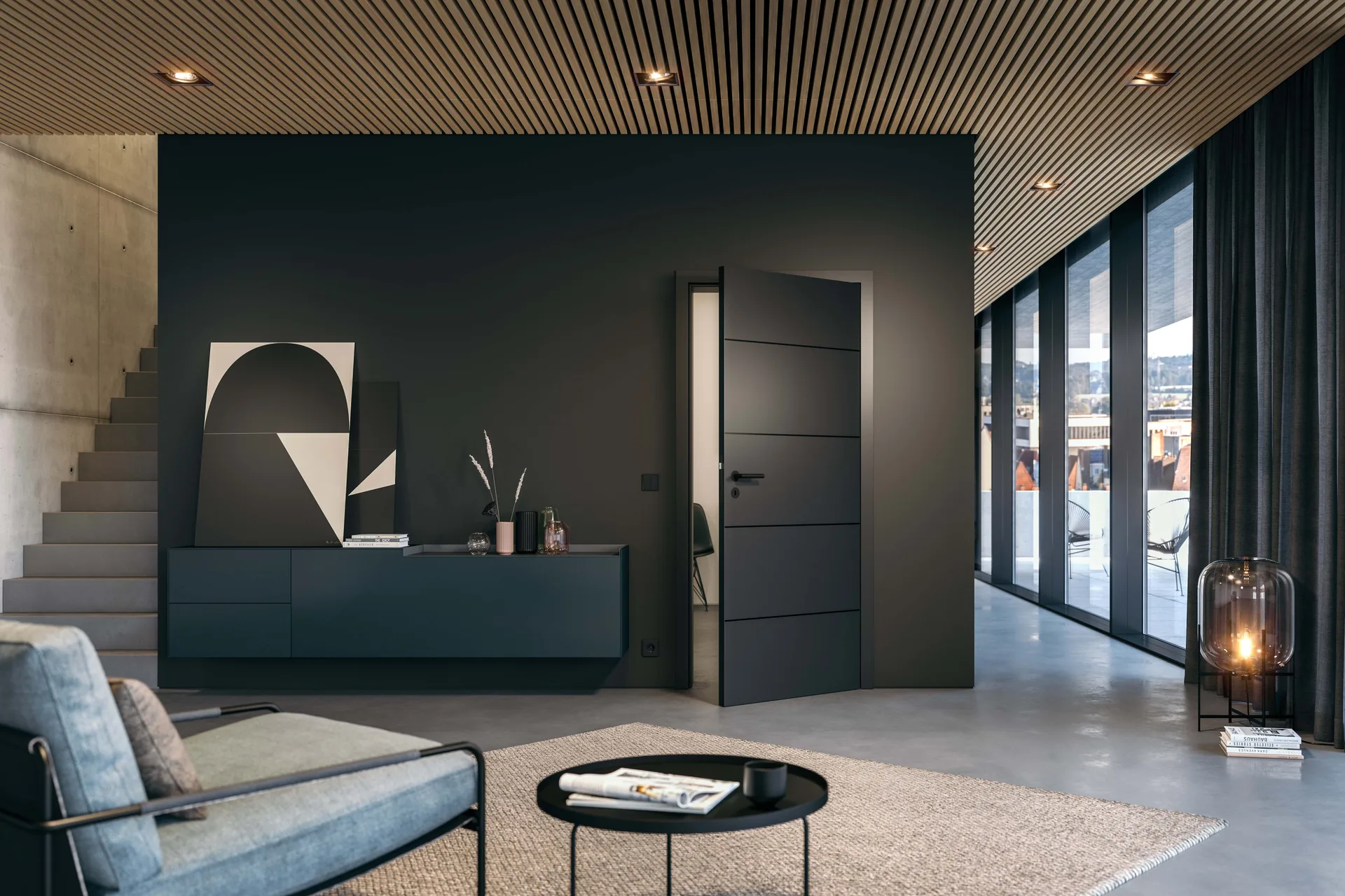 Ușă de interior Accura — Albe vopsite