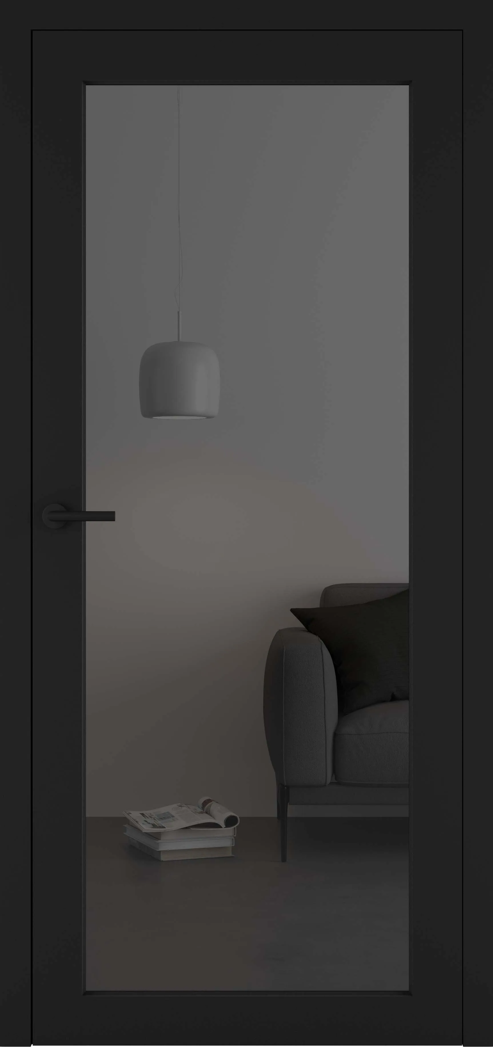 Ușă de interior Quadro — Albe vopsite 3