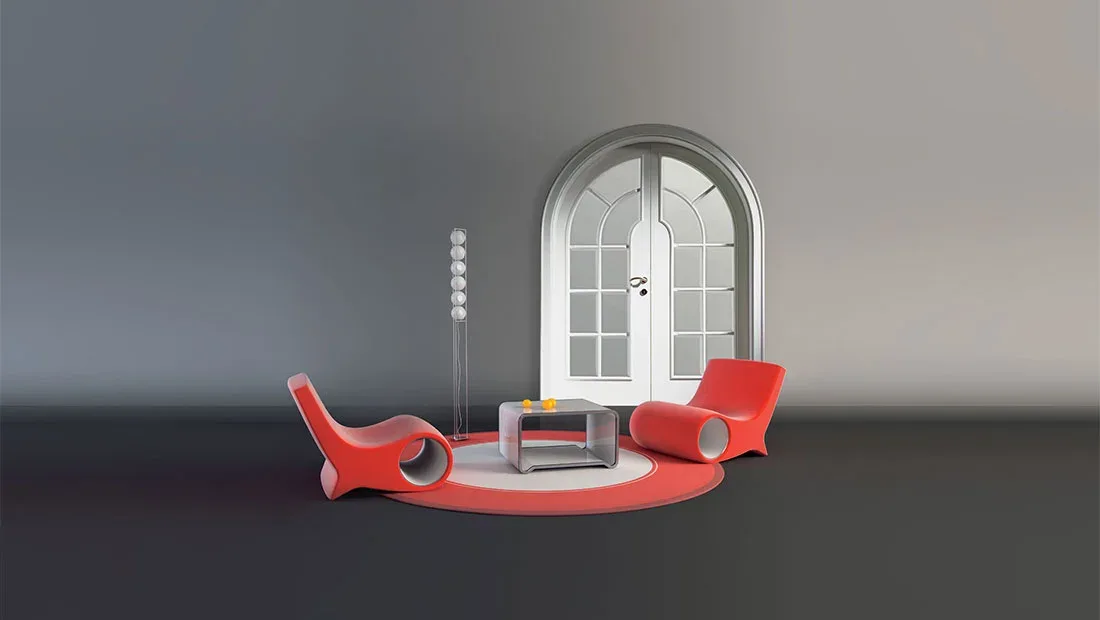 Ușă de interior vopsita Onyx Circle 2