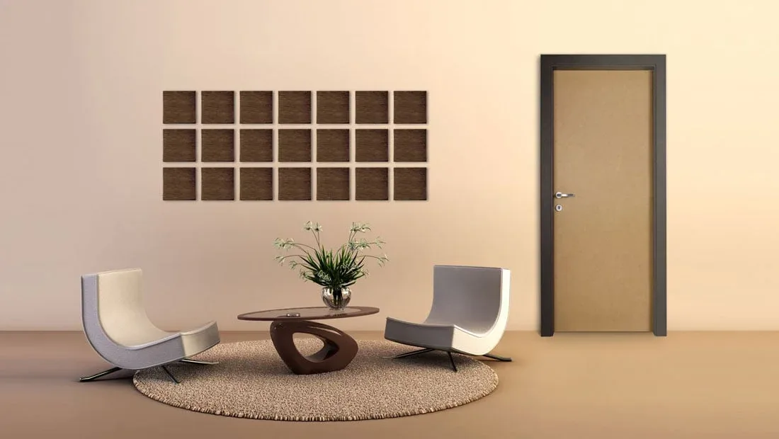 Ușă de interior laminata Kristall piele