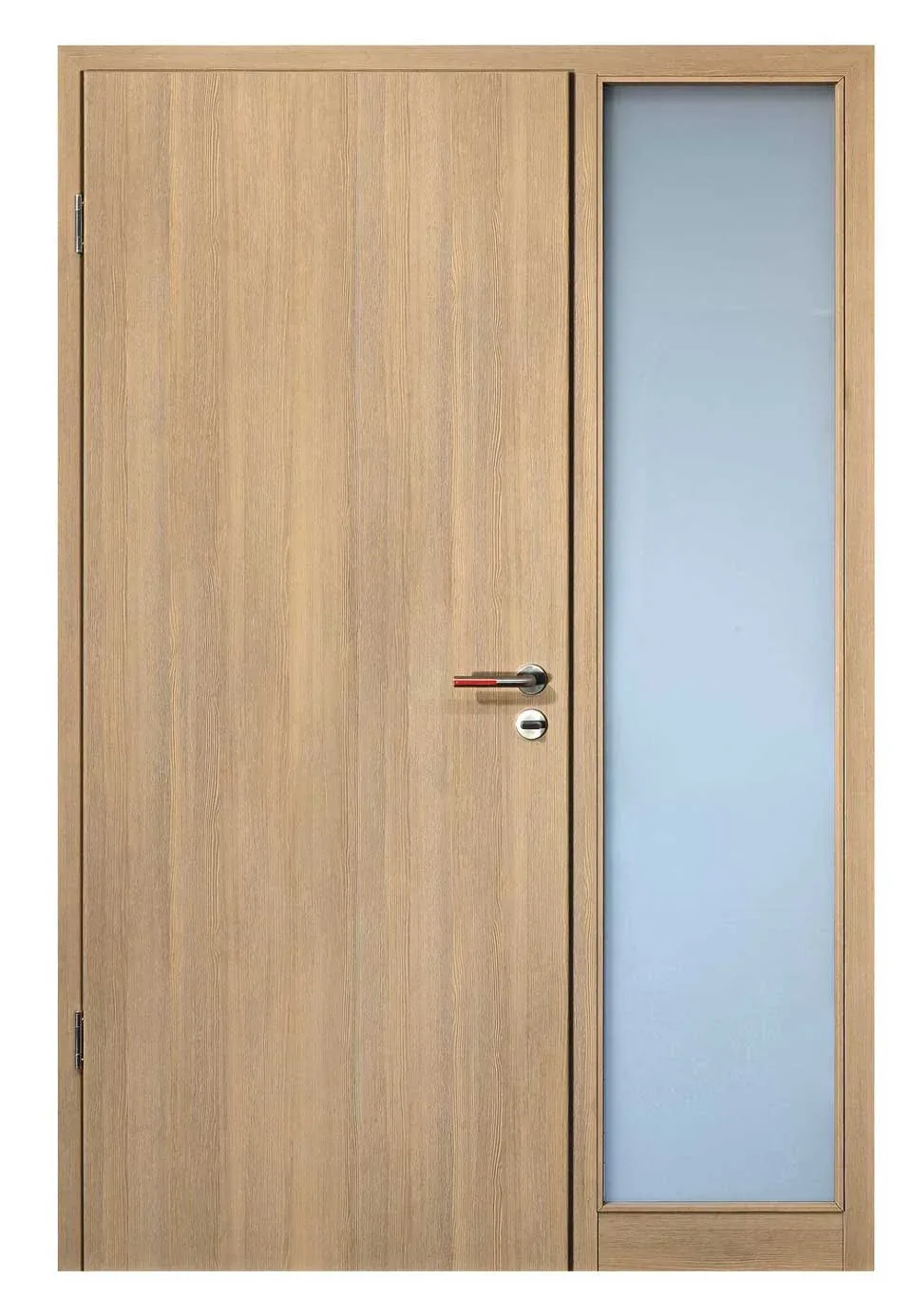 windfangzarge wt 1 tuerhoch mit einem seiteinteil lebolit premium eiche roheffekt freisteller 2