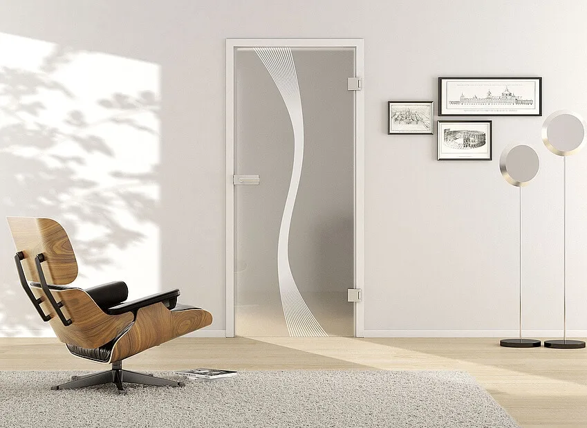 Portes intérieures en verre