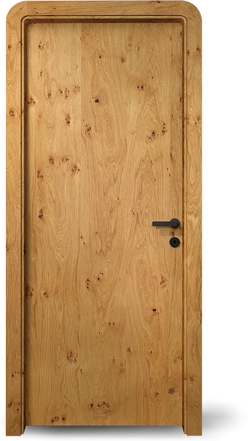 Ușă de interior Kristall Curve — Furnir 4