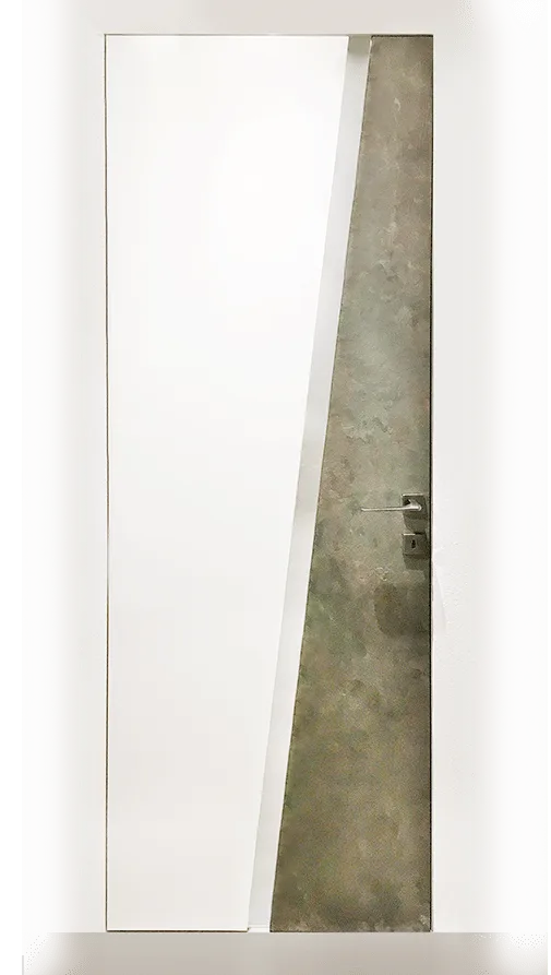 Ușă de interior Axinit albă — Albe vopsite