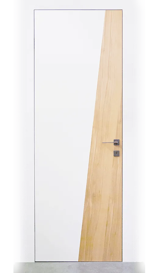 Ușă de interior Axinit albă — Albe vopsite 4