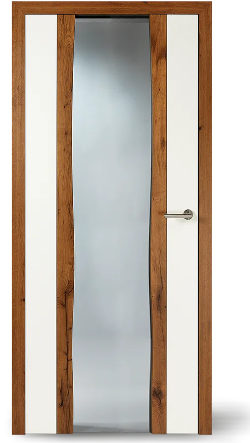 Ușă de interior Atlantis albă — Albe vopsite 2