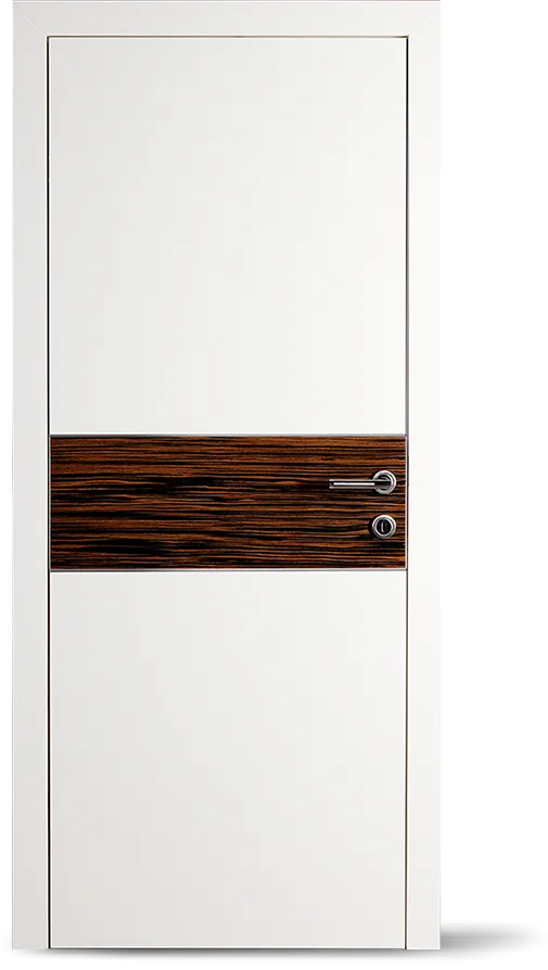 Ușă de interior Fuchsit albă — Albe vopsite