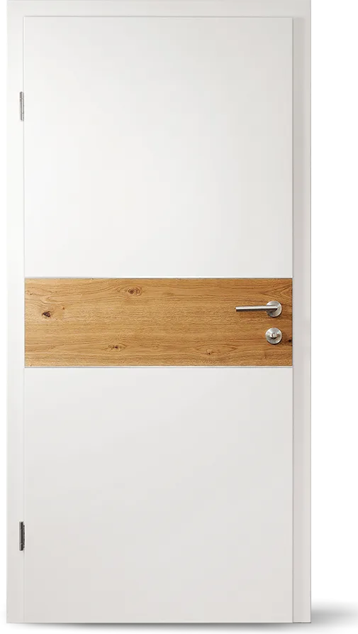 Ușă de interior Fuchsit albă — Albe vopsite 4