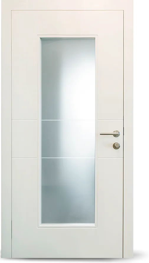 Ușă de interior Fuchsit albă — Albe vopsite 5