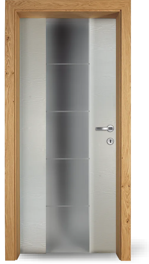 Ușă de interior Atlantis albă — Albe vopsite 4