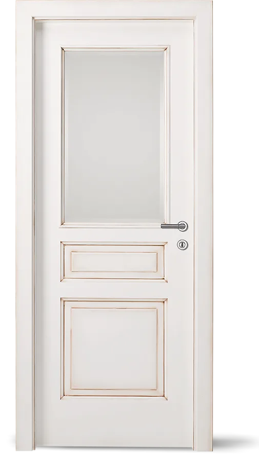 Ușă de interior Prima 3 albă — Albe vopsite