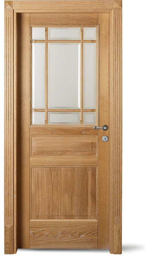 Ușă de interior Prima 3 albă — Albe vopsite 2