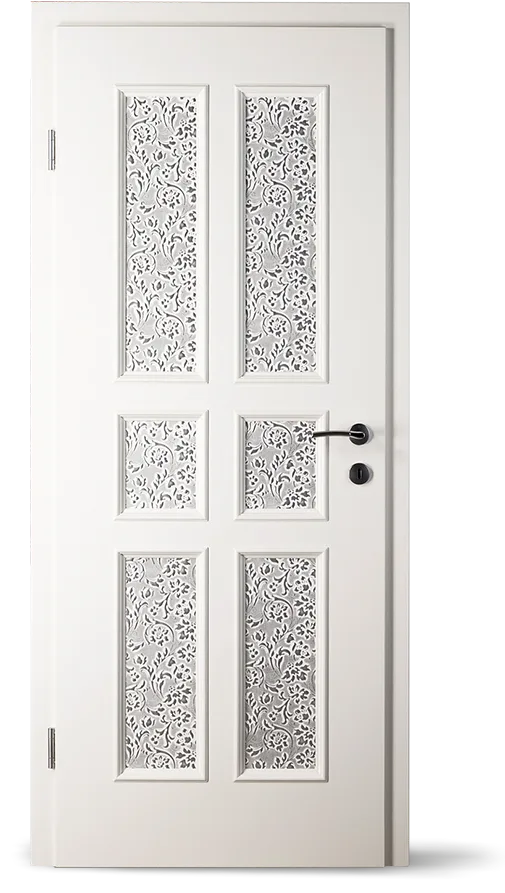 Ușă de interior Almadin albă — Albe vopsite