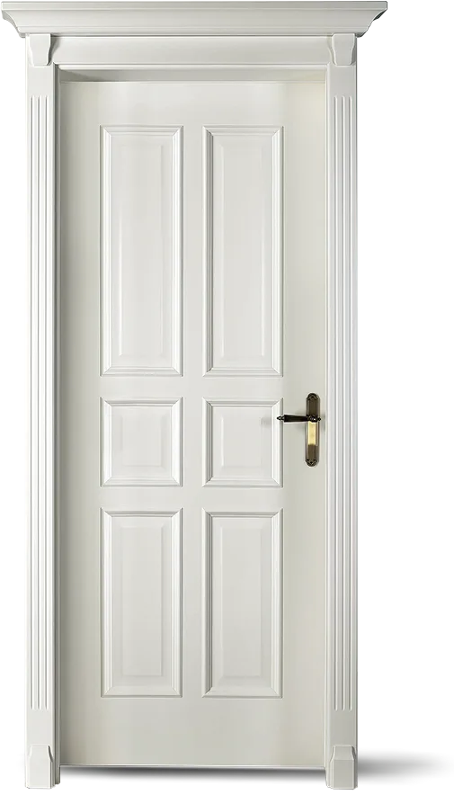 Ușă de interior Almadin albă — Albe vopsite 2
